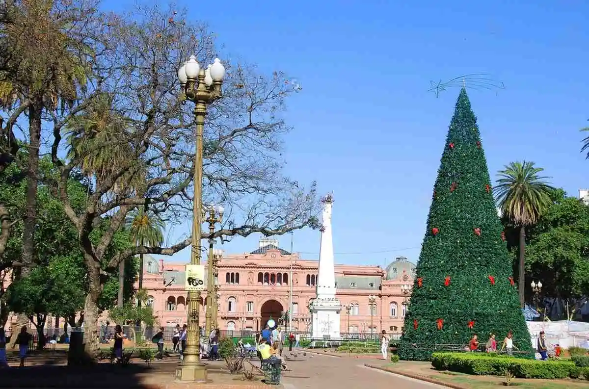 Christmas at Buenos Aires, Argentina