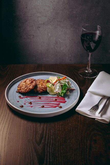 Diners enjoying a special St. Patrick's Day weekend fusion menu dinner at Zari.
