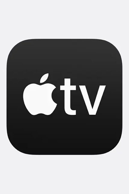 The white Apple TV logo icon on a black background, a popular corporate entertainment gift.