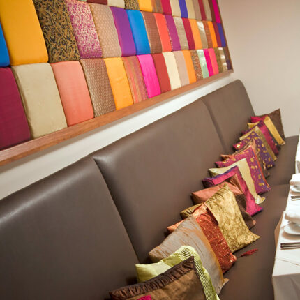 Spacious group dining layouts perfect for large family graduation dinners in Crawley.