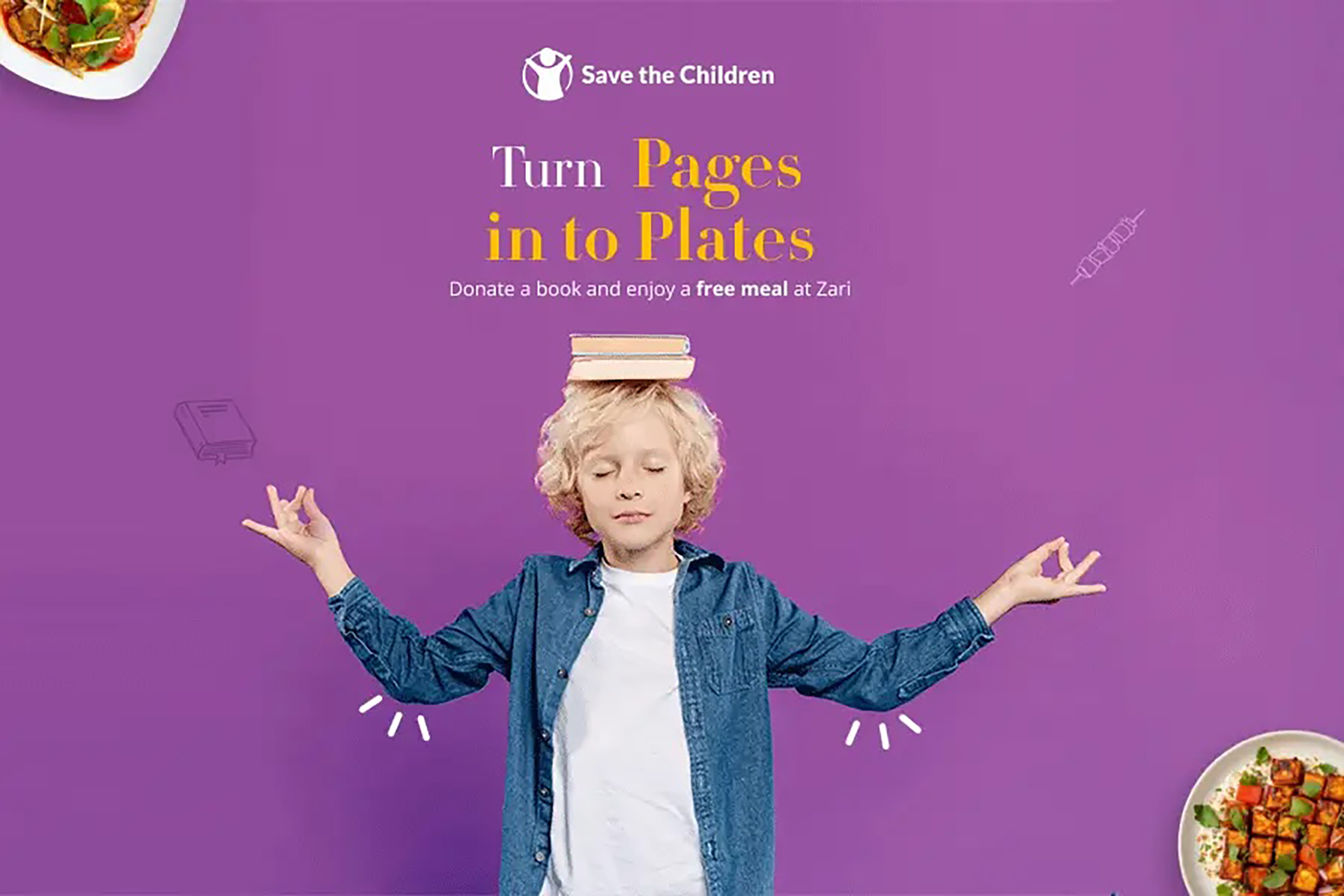 Donate a used book at Zari Crawley to support local community charity projects.