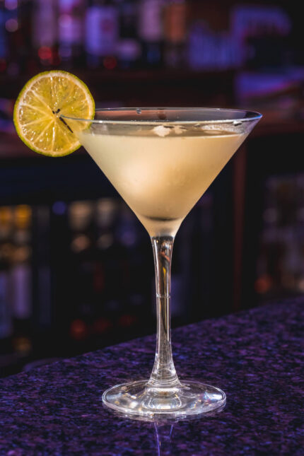 Zari Restaurant Crawley bar: expertly mixed cocktails and premium Indian spirits.