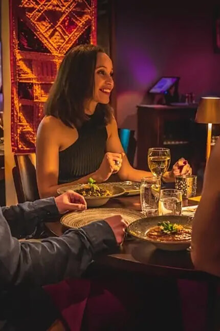 Tempting pre-flight Indian starters and appetisers served fresh at Zari.