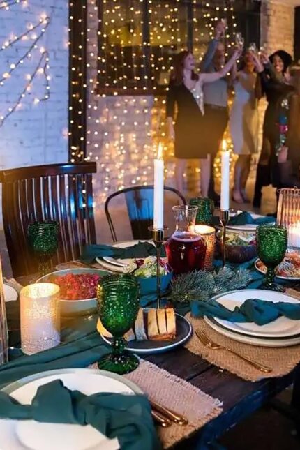 Gourmet Indian tandoori platters served fresh as festive holiday party appetizers.