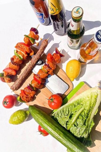 Sizzling mixed tandoori grill platter served fresh as an Indian BBQ menu starter.