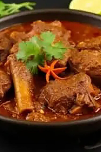 Explore Rajasthani cuisine with dishes like Jungle Venison Curry and Laal Maas.